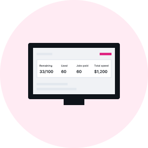 Monitor voucher usage